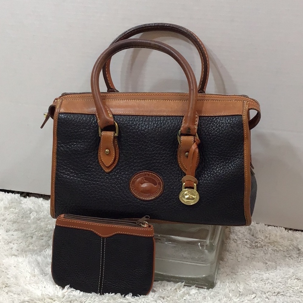 Dooney & Bourke vintage leather satchel
